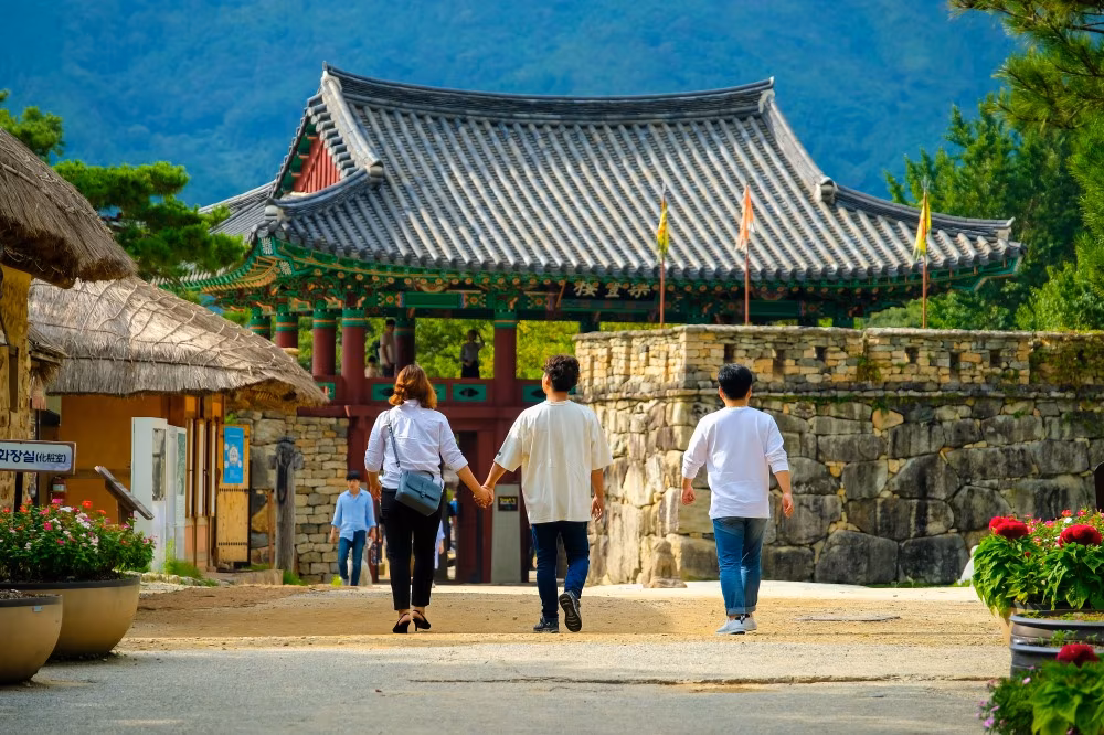 Die große koreanische Schleife